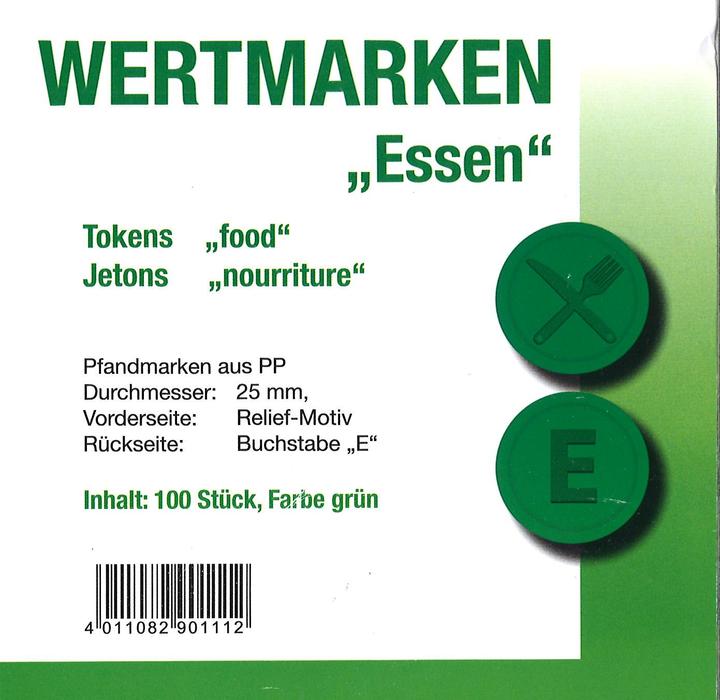 Actual product image W&A tokens meal