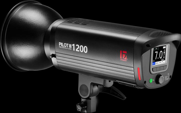 Actual product image Jinbei Pilot III Pro-1200 (1200 W, Flash head)