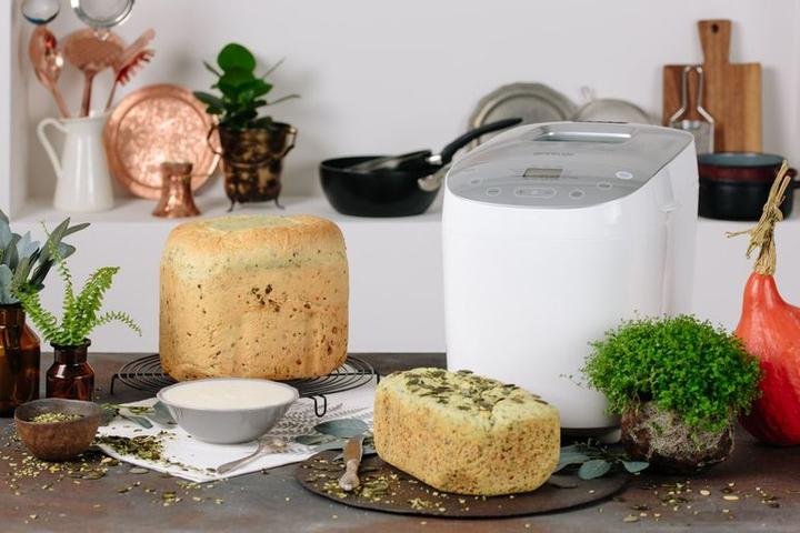Produktbild Gorenje Brotbackautomat BM1600WG Leistung 850 W, Anzahl Programme 16, LCD-Bildschirm, Weiss/Silber