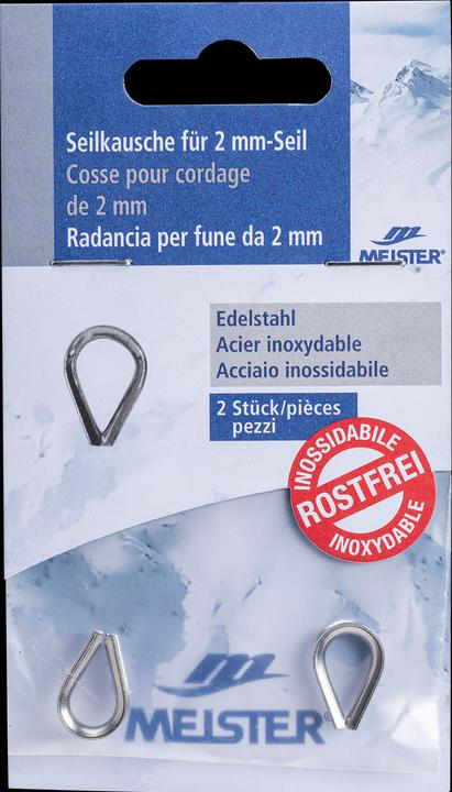 Immagine prodotto Meister Ditale INOX per corda da 2 mm (0.00 m)