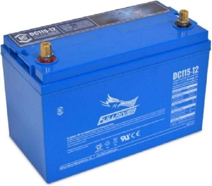 Actual product image Fullriver AGM battery DC115-12 (12 V, 115 Ah)