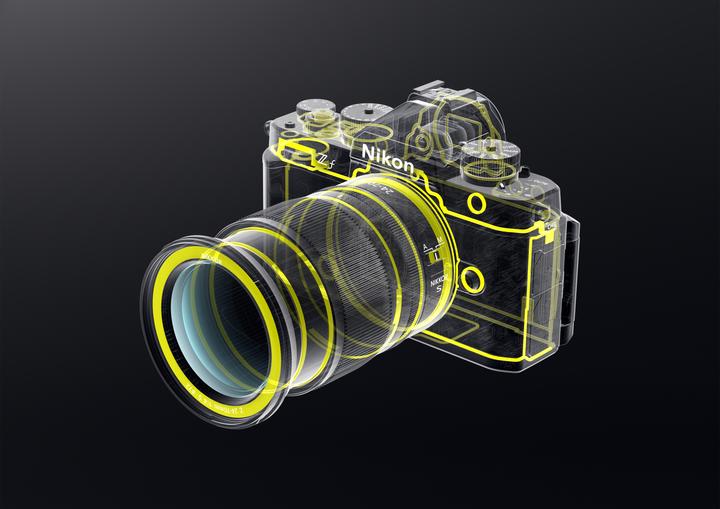 Actual product image Nikon Z f Kit (24 - 70 mm, 24.50 Mpx, Full frame)