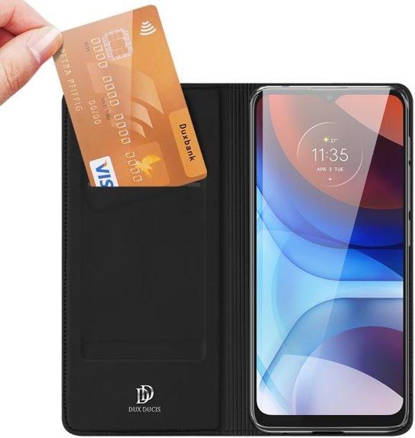 Actual product image Dux Ducis Skin Pro Series Bookcover (Motorola Moto E7 Power)