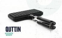 Image du produit Quttin moule à gaufres double en aluminium