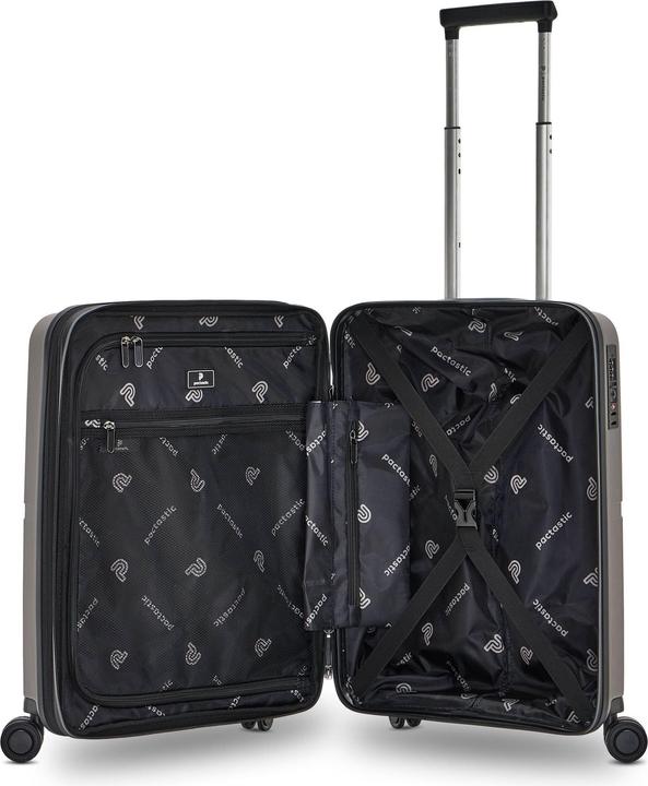 Produktbild Pactastic Collection 01 4-Rollen Kabinentrolley 55 cm mit Dehnfalte (42 l, Handgepäck (bis 50l))