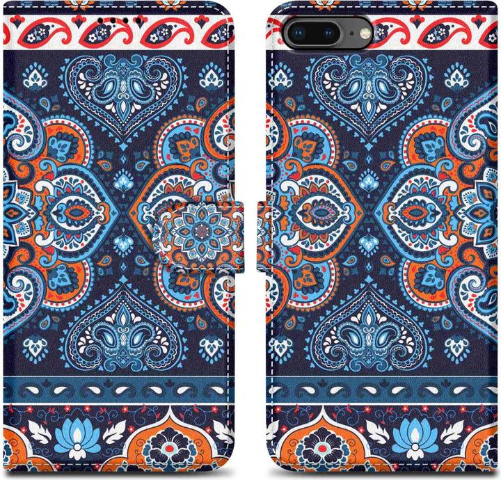 Produktbild Cadorabo Book Hülle mit Print (Apple iPhone 7 Plus, Apple iPhone 7s Plus)