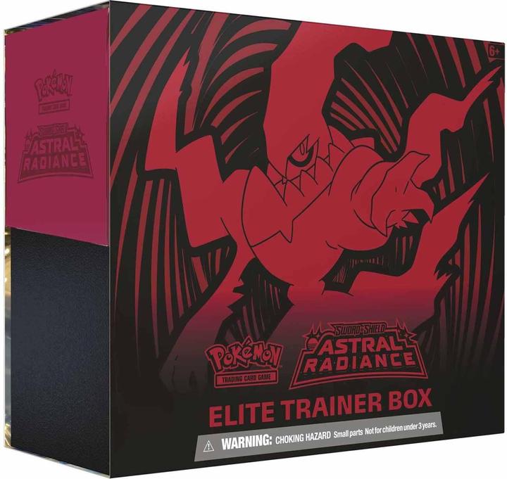 Actual product image Pokémon Astral Radiance (English, Elite / Top Trainer Box)