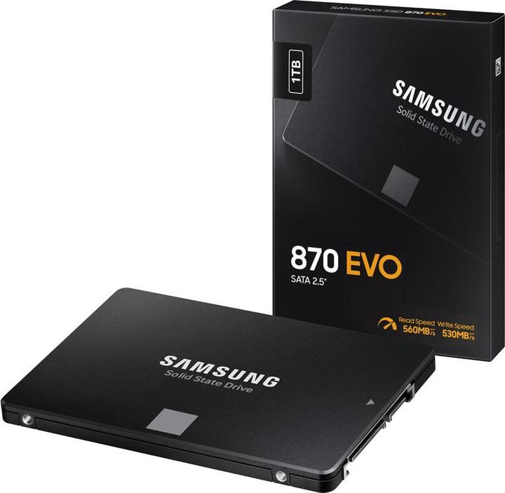 Produktbild Samsung 870 EVO (1000 GB, 2.5")