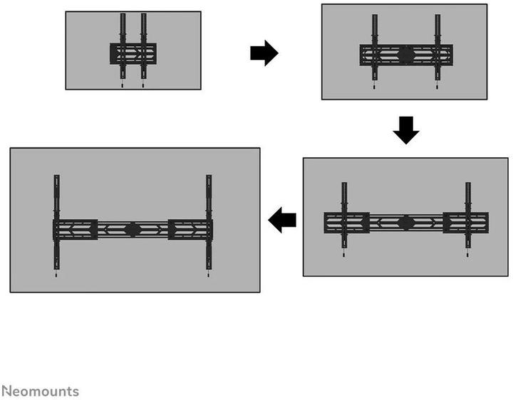 Produktbild Neomounts Select Screen Wall Mount (tilt (Wand, 110", 160 kg)