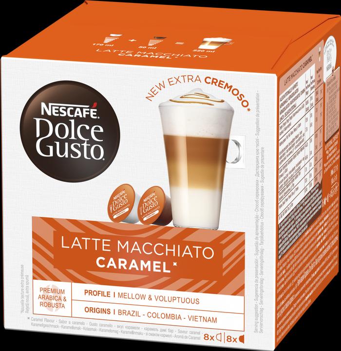 Produktbild Nescafé Dolce Gusto Latte Macchiato Caramel (16 x Port.)