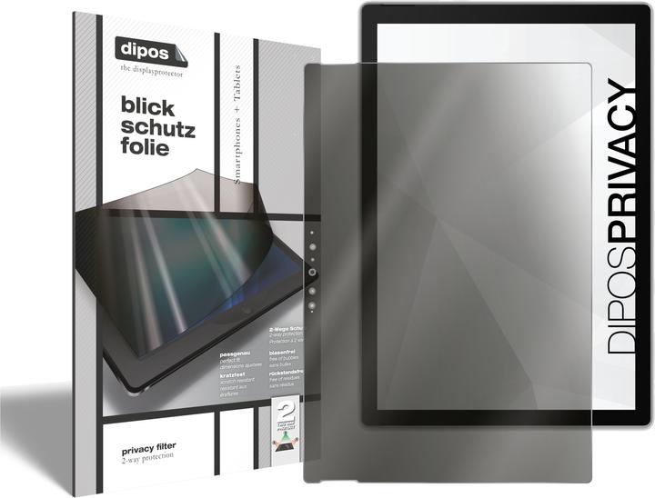 Produktbild Dipos Blickschutzfolie 2-Way Anti-Shock (1 Stück, Microsoft Surface Pro 7+)