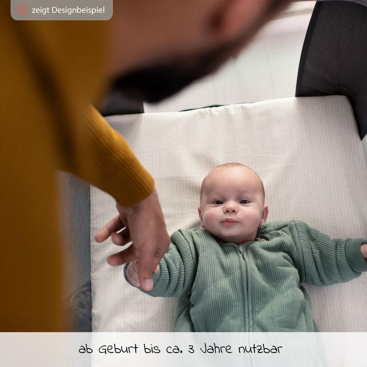 Actual product image Maxi-Cosi Travel cot Iris light gray