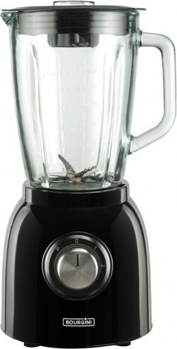 Immagine prodotto Bourgini Frullatore Nostalgico Nero 1,5L (600 W)