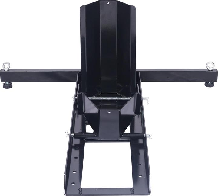 Actual product image XPOtool Motorcycle Front Wheel Chock Heavy Duty Stand Motorbike Wheels 15-22 inch with 80-127mm Width Garage