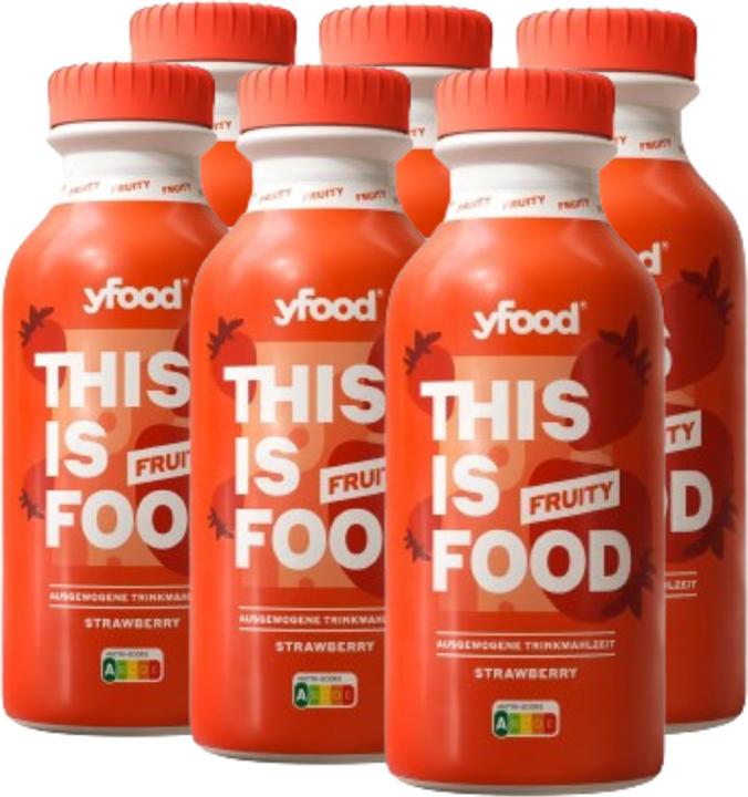 Immagine prodotto YFood Pasto da bere (Fragola, 1 x)