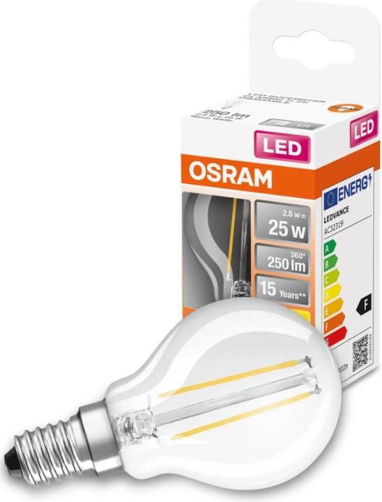 Produktbild Osram Led Retrofit Classic P (E14, 25 W, 250 lm, 1 x, F)