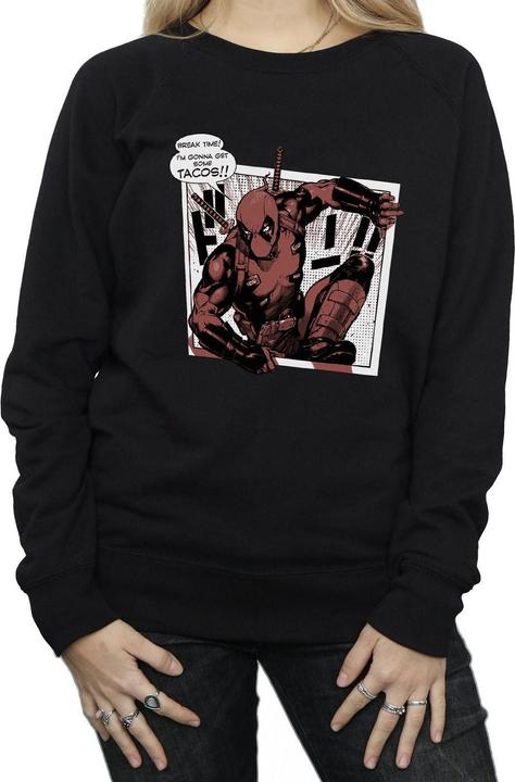 Produktbild Deadpool Breaktime Tacos Sweatshirt (L)