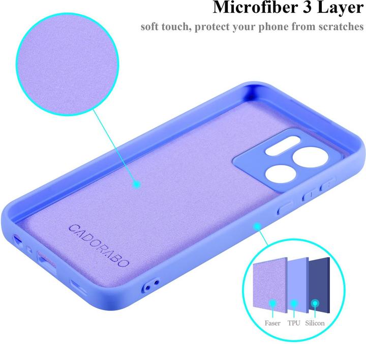 Immagine prodotto Cadorabo Custodia per Motorola Edge 40 in TPU con design in silicone a protezione dei liquidi (Motorola Edge 40)