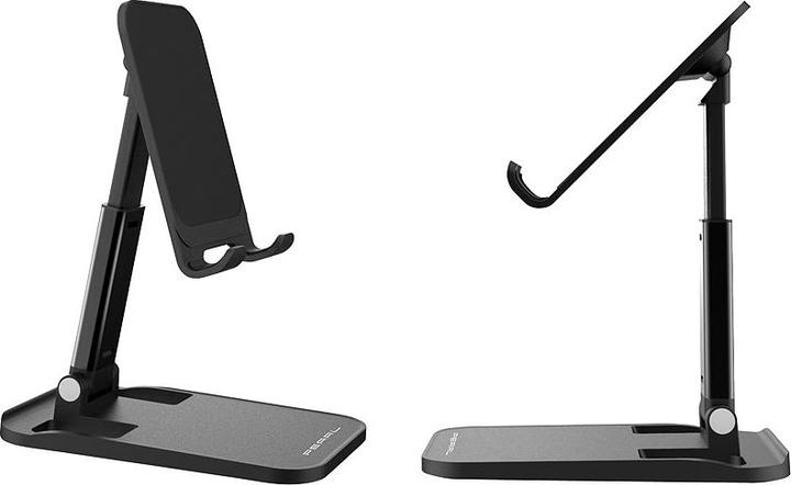 Image du produit Pearl Support universel pliable pour smartphone et tablette, réglable
