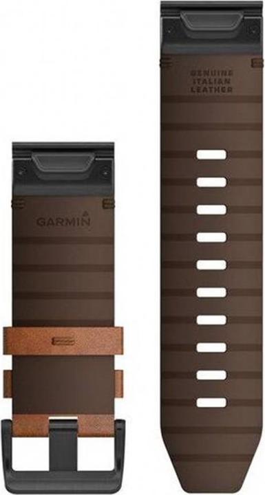 Immagine prodotto Garmin QuickFit (26 mm, Cuoio, fenix 3, fenix 3HR, fenix 3 Zaffiri, D2 Bravo, QuickFit, fenix 5X, Foretrex 701 Ballistics Edition, fenix 6X, fenix 6X Pro, fenix 5X Plus)
