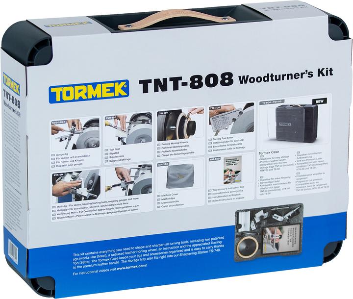 Image du produit Tormek TNT-808 Ensemble de tournage sur bois