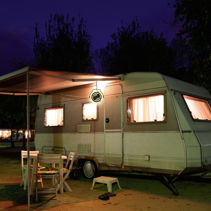 Actual product image Grundig Camping lamp with fan