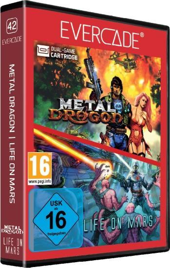 Blaze Evercade Metal Dragon/Life on Mars Cartridge (DE)