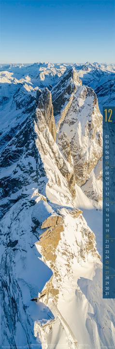 Produktbild Terra Kalender 2026 (33 x 100 cm, Harter Einband, Englisch, Spanisch, Französisch, Deutsch)