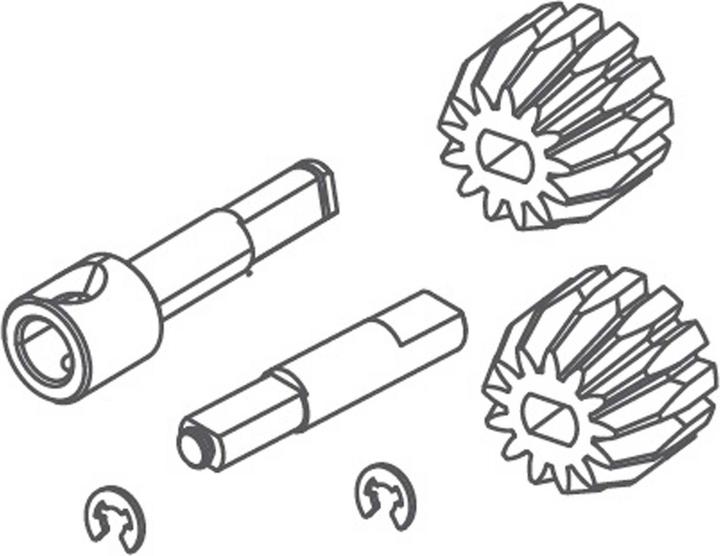 Actual product image Absima Differential Gear 13T (2)