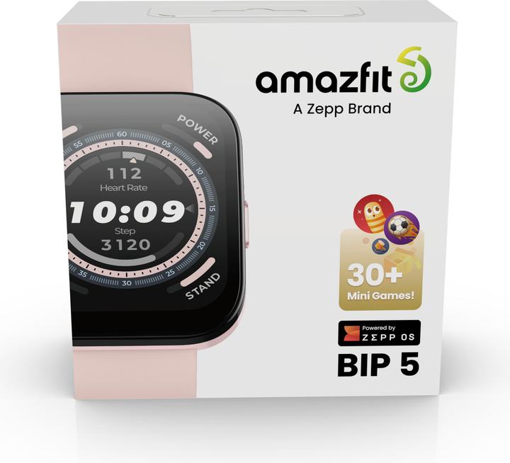 Actual product image Huami SMARTWATCH AMAZFIT BIP 5/A2215 PINK W2215EU2N (38.09 mm)