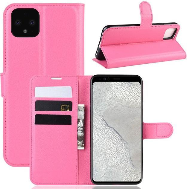 Actual product image MU Classic Litchi Leather Bookcover Series (Google Pixel 4 XL)
