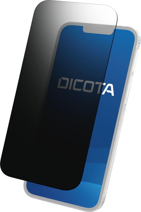 Dicota Privacy Filter 4-way adhesive Apple iPhone 15 Pro Max (1 Stück, Apple iPhone 15 Pro Max)