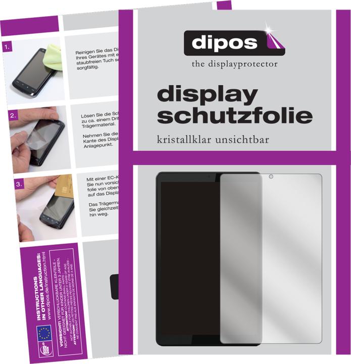 Produktbild Dipos Displayschutzfolie Crystalclear (2 Stück, Motorola Tab G20)