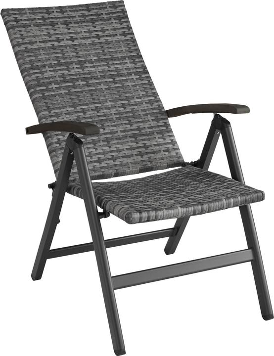 Produktbild tectake Rattanstuhl Melbourne klappbar