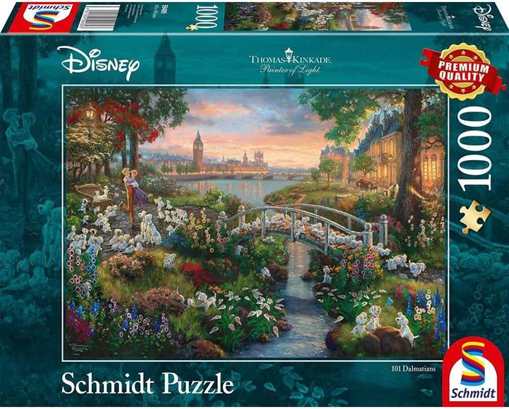 Actual product image Schmidt Spiele 101 Dalmatians (1000 pieces)