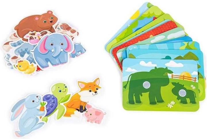 Immagine prodotto Montessori Biglietti con velcro - Mamma e bambino