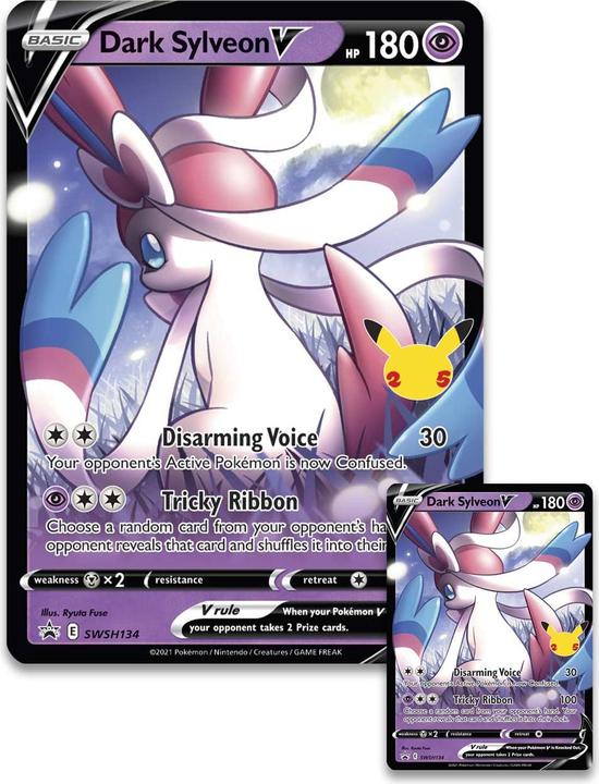 Immagine prodotto Pokémon 25th Anniversary Celebrations V Big Tin Bundle - EN (Inglese, Stagno)