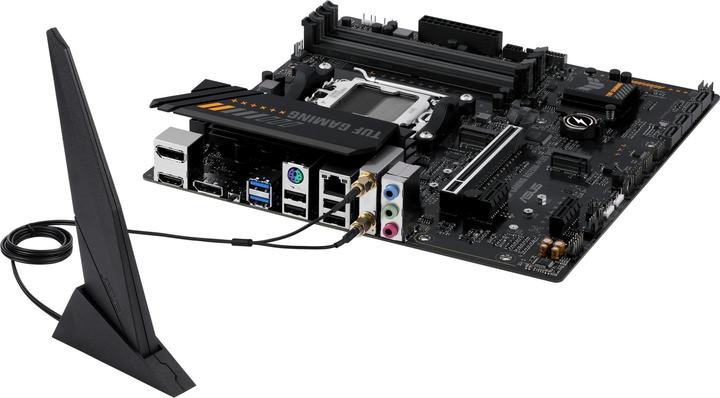 Produktbild ASUS TUF GAMING A620M-PLUS WIFI (AM5, AMD A620, mATX)