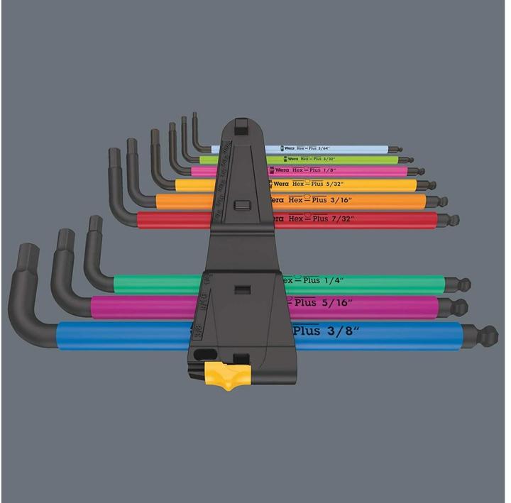 Actual product image Wera 950/9 Hex-Plus Multicolour Imperial 2