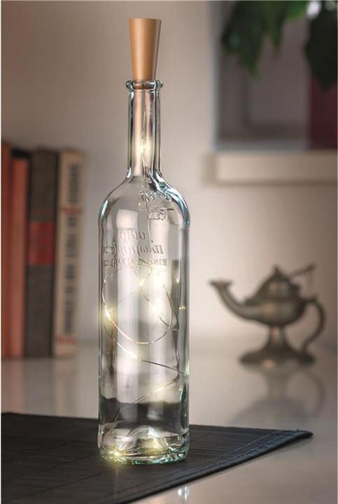 Actual product image Goobay 3x 10 LED bottle light chain, incl. timer (0.95 m)