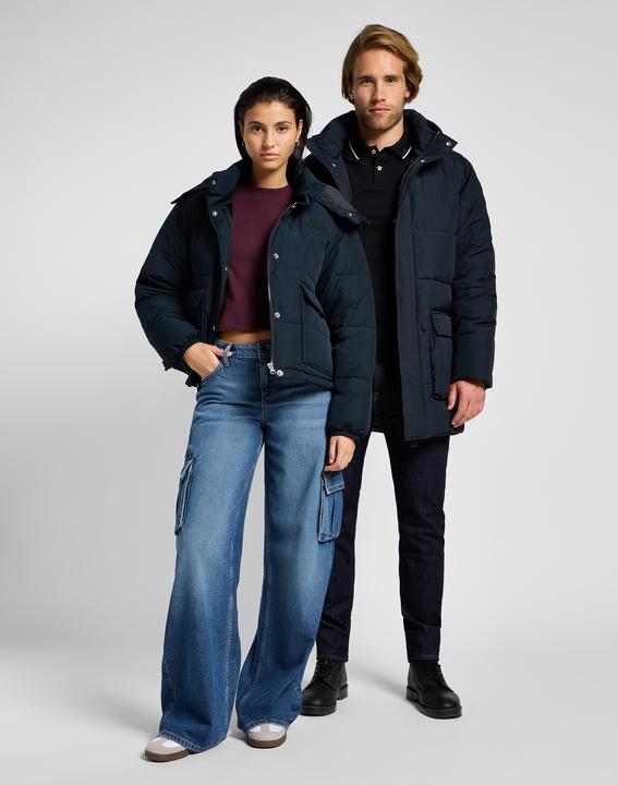 Actual product image Lee Winter jacket Long Puffer Jacket (L)