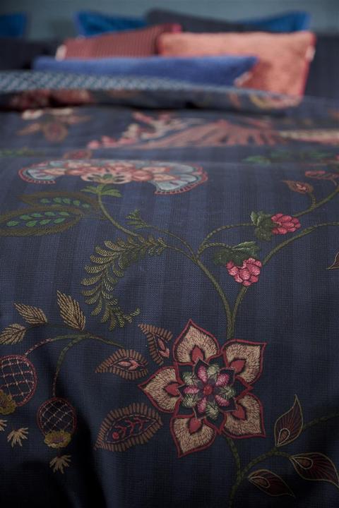 Immagine prodotto PIP Studio Biancheria da letto Buenas Noches blu scuro 135x200cm (1 set) (Copripiumino, 135x200 cm)