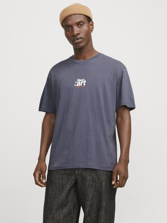 Actual product image Jack & Jones Printed round neck T-shirt T-shirt (M)