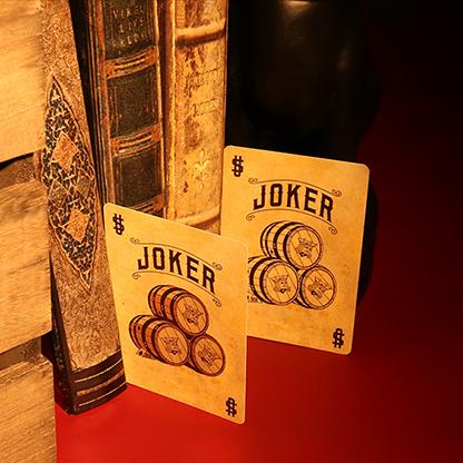 Actual product image Bicycle Bourbon cards (English)