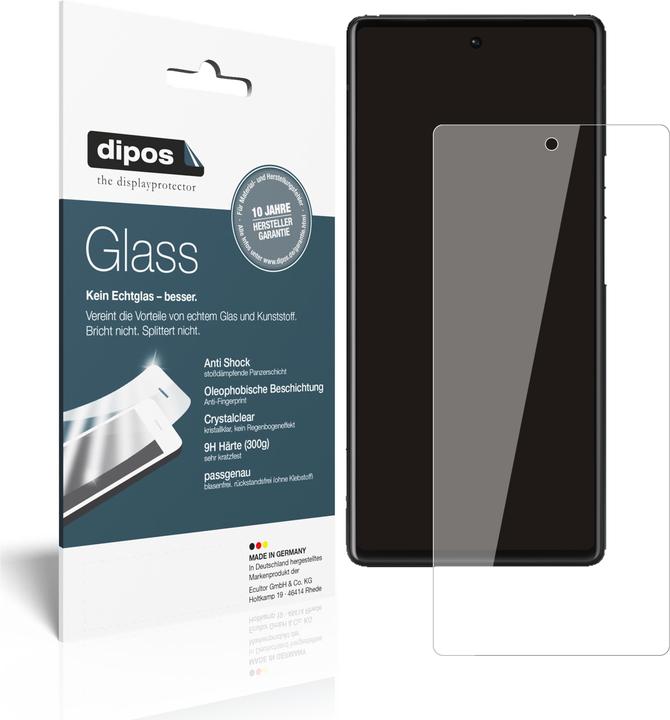 Dipos Screen Protector Anti-Shock (2 Piece, Google Pixel 6a)