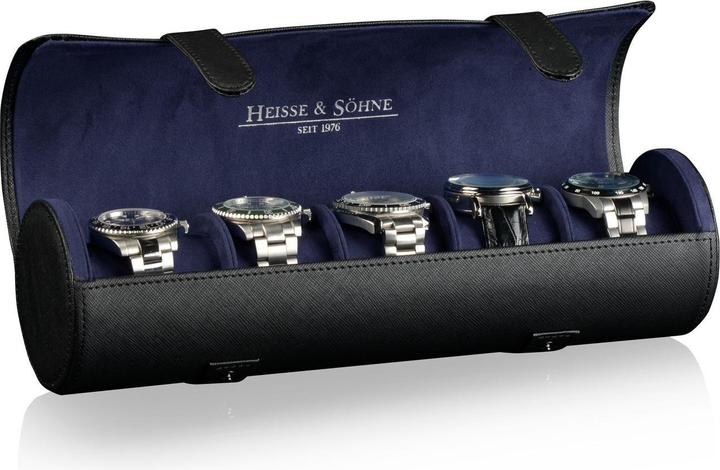 Produktbild Heisse & Söhne Uhrenrolle Rondo 5 - Schwarz / Blau