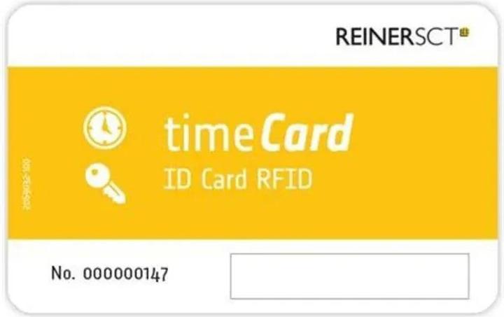 ReinerSCT timeCard Premium chip card 10 DES