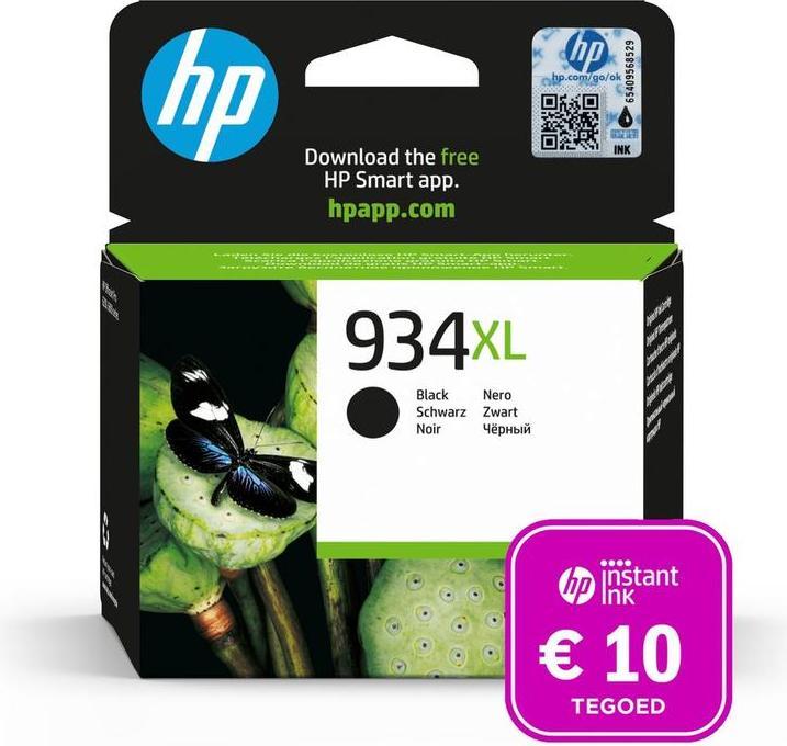 Immagine prodotto HP 934XL - Cartuccia d'inchiostro Zwart + Inchiostro Istantaneo