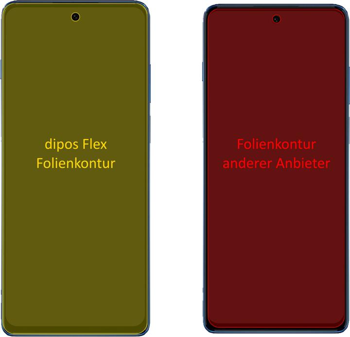 Produktbild Dipos Displayschutzfolie Full-Cover 3D (3 Stück, Motorola Moto G200)