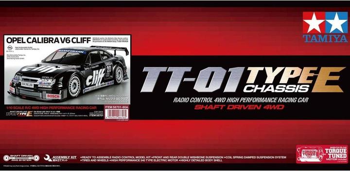 Produktbild Tamiya Opel Calibra V6 Cliff TT-01E (Kit)